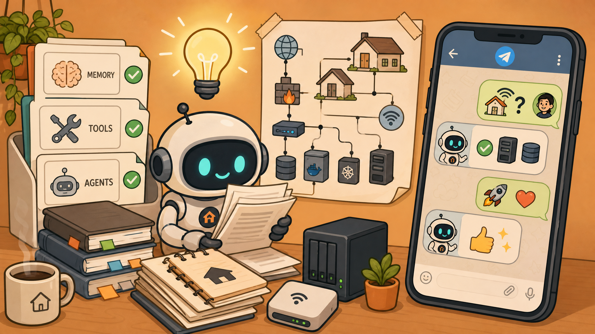 Врезка: Telegram подключён